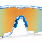 PREMIUM Blue Mirror - vista lateral derecha patillas TPU