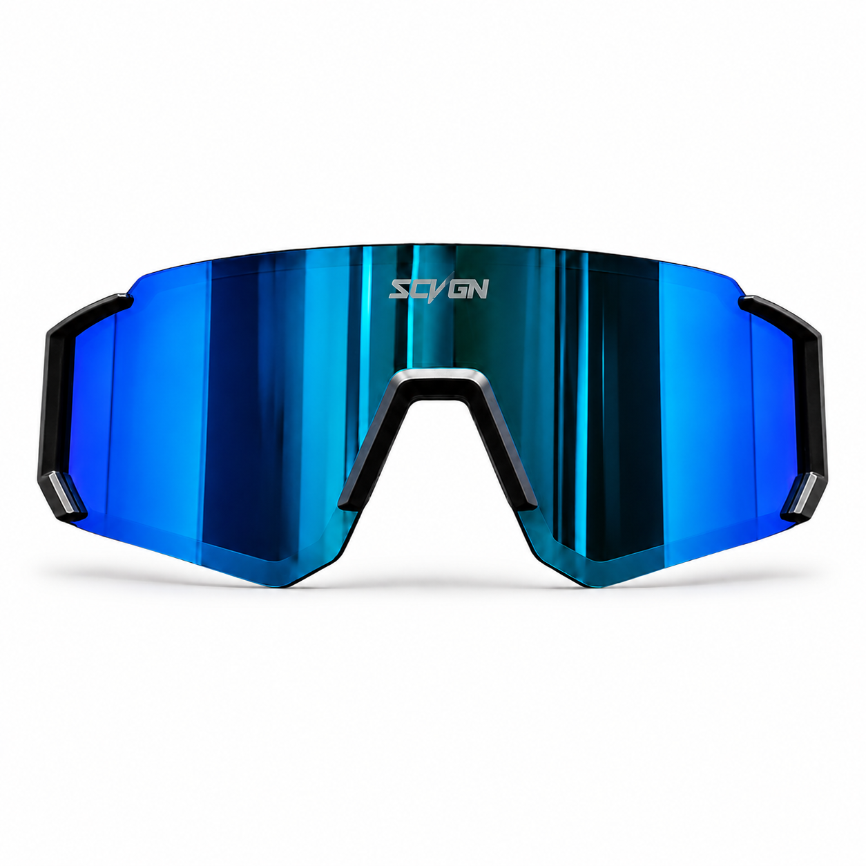 SCVCN Black Blue Mirror - vista perfil fondo blanco