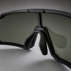 SCVCN Black Green - vista frontal lente verde azul