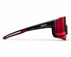 SCVCN Black Red Mirror - varilla bicolor negro rojo perfil lateral