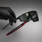 SCVCN Black Red Mirror - detalle nariguera ergonómica CAT.3