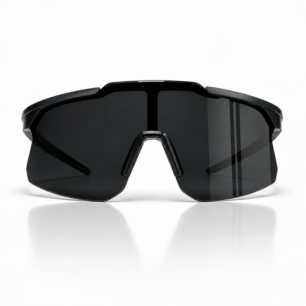 NEGRO DRIFT - vista frontal lente ahumado