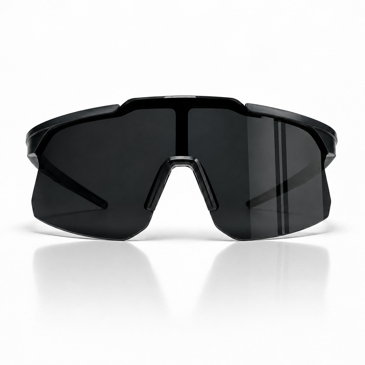 NEGRO DRIFT - vista frontal lente ahumado