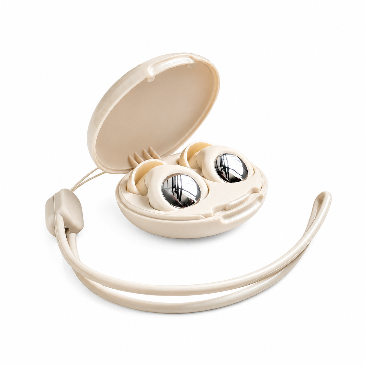 Earplugs Beige - tapones de silicona beige detalle