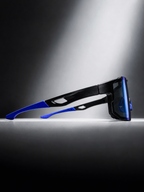 ALL BASIC Electric Blue - vista lateral patillas azul detalle