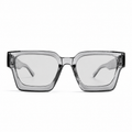 URBAN GRAY - Lentes armazón gris transparente lente oscuro